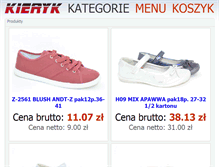 Tablet Screenshot of kieryk.pl